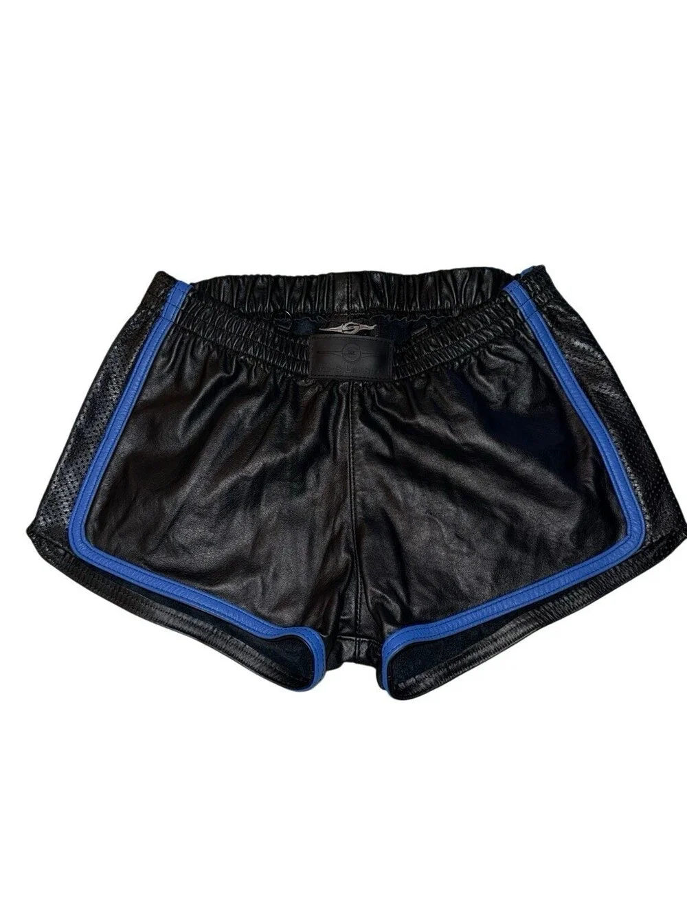 Mr S Leather Shorts L Track Sport Gay LGBTQ+ Folsom Street San Francisco Pride
